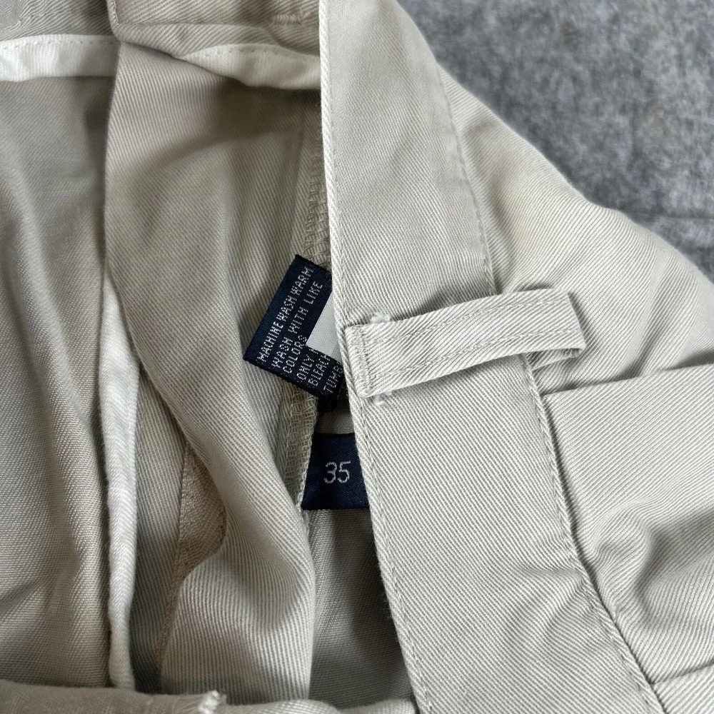 Polo Ralph Lauren Shorts‎ Mens 35 Pockets Chino Outdoors Golf Khaki